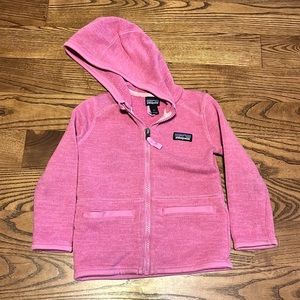 2T Patagonia better sweater zip with hood